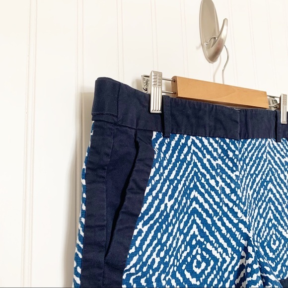 J. Crew Size 4 Abstract Diamond Shorts - Picture 2 of 5